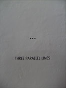 Three Parallel Lines